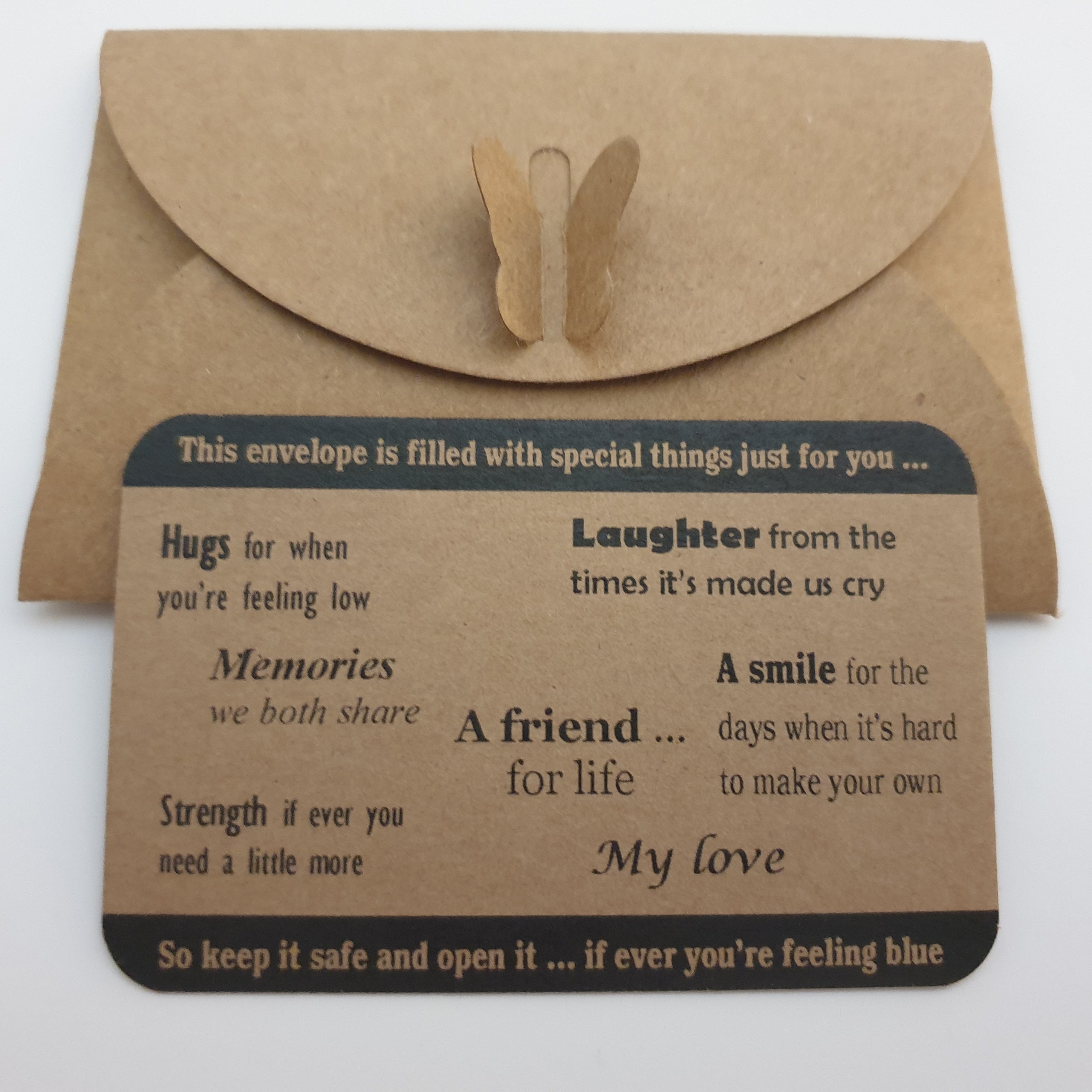 Thinking of You Card and Envelope Pack of 10