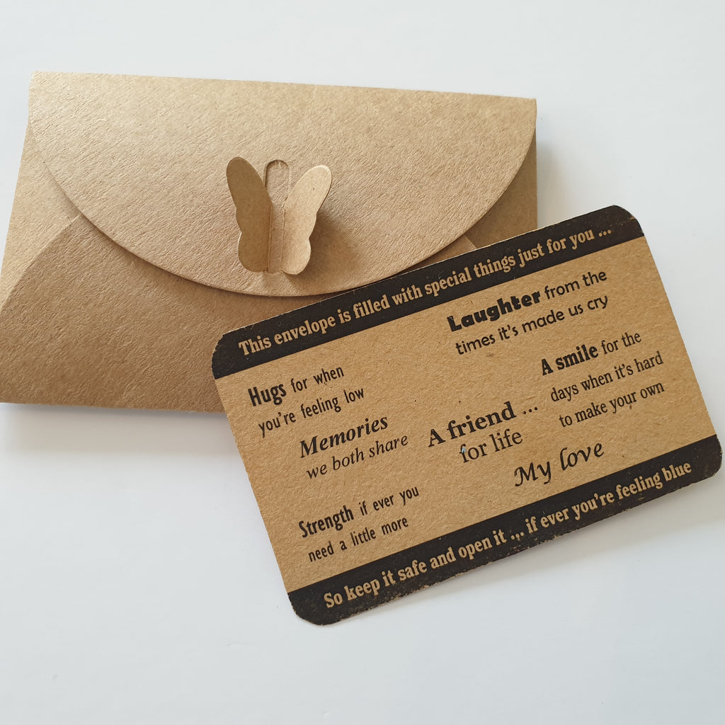 Thinking of You Card and Envelope Pack of 10