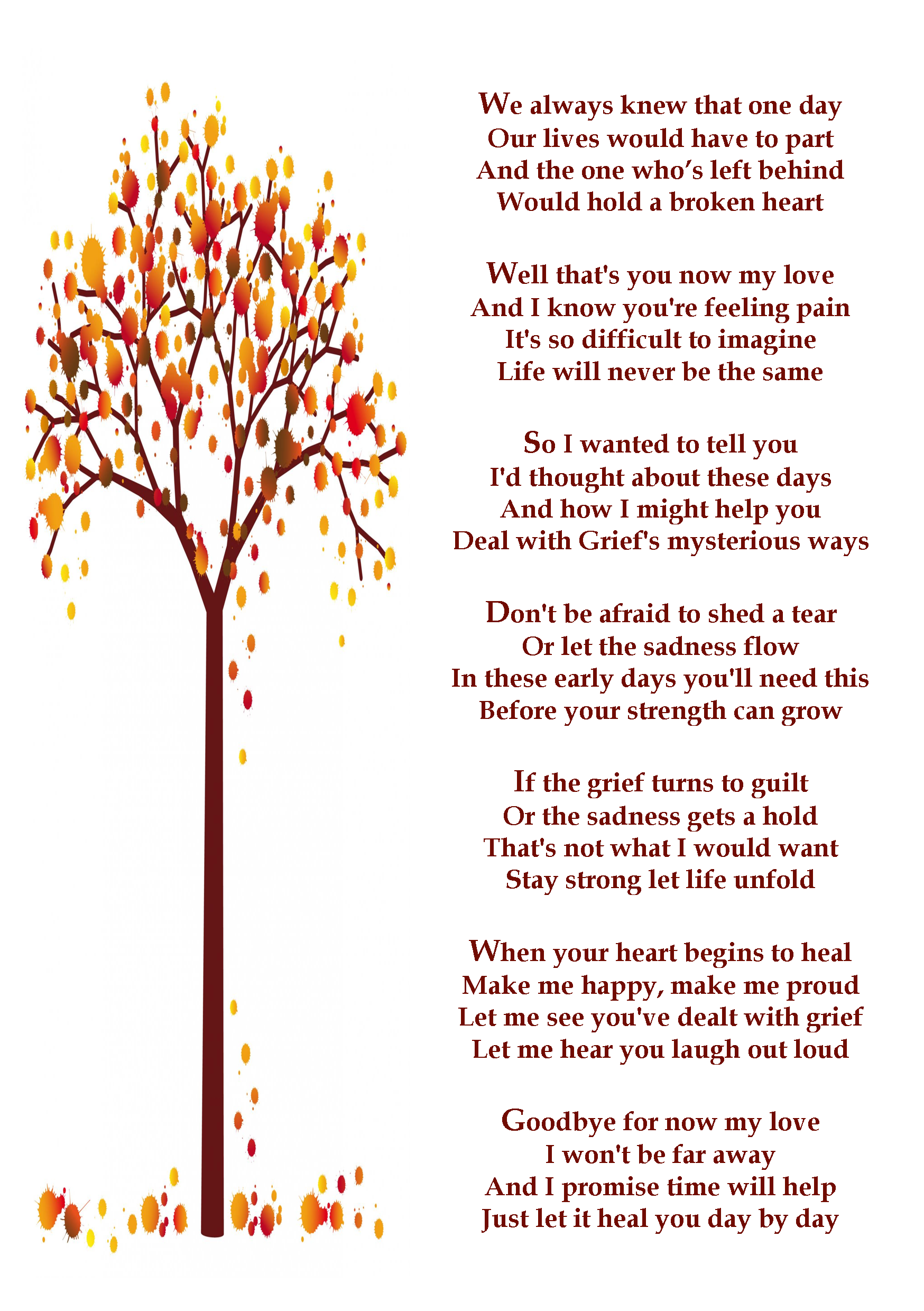 Bereavement Sympathy Card